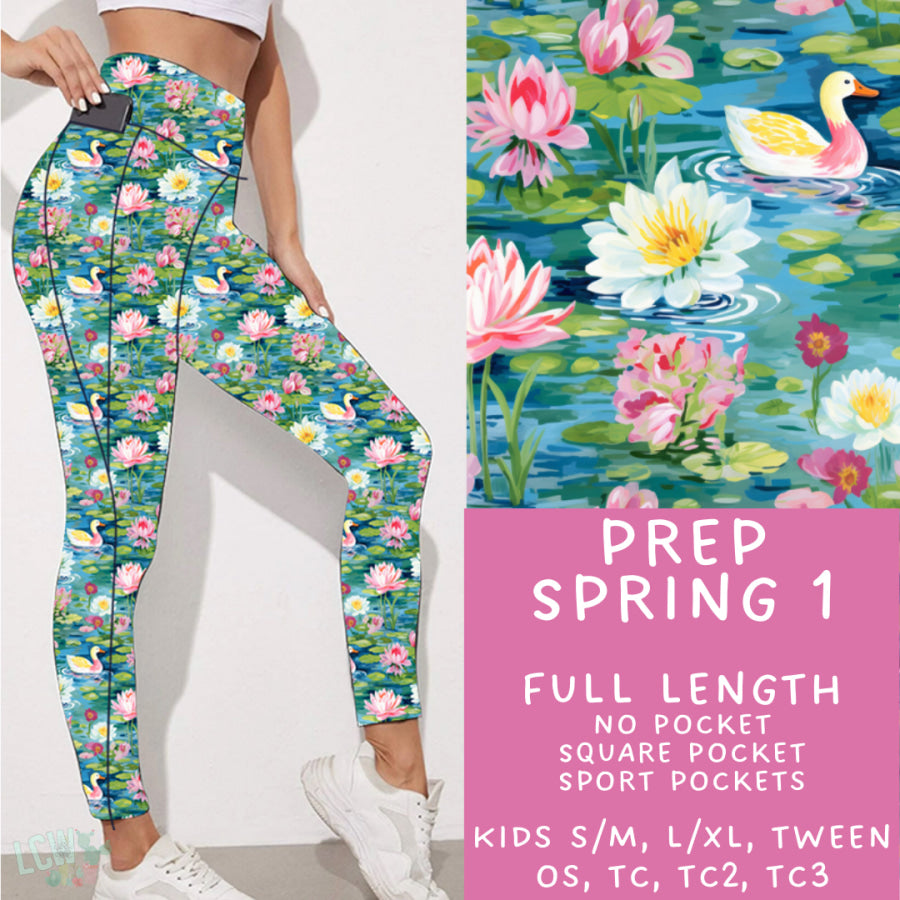 Preorder Custom Styles - Prep Spring 1 - Closes 27 Feb - ETA late May 2025 Leggings