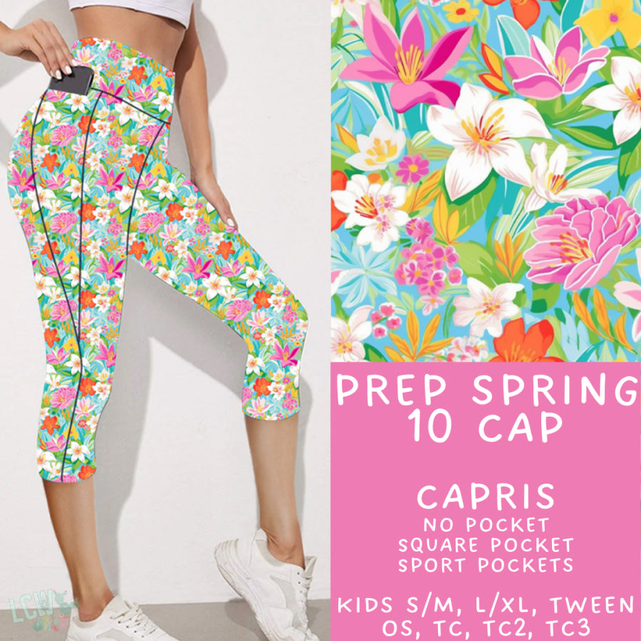 Preorder Custom Styles - Prep Spring 10 - Closes 27 Feb - ETA late May 2025 Leggings