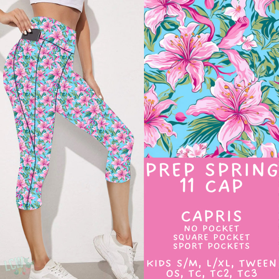 Preorder Custom Styles - Prep Spring 11 - Closes 27 Feb - ETA late May 2025 Leggings