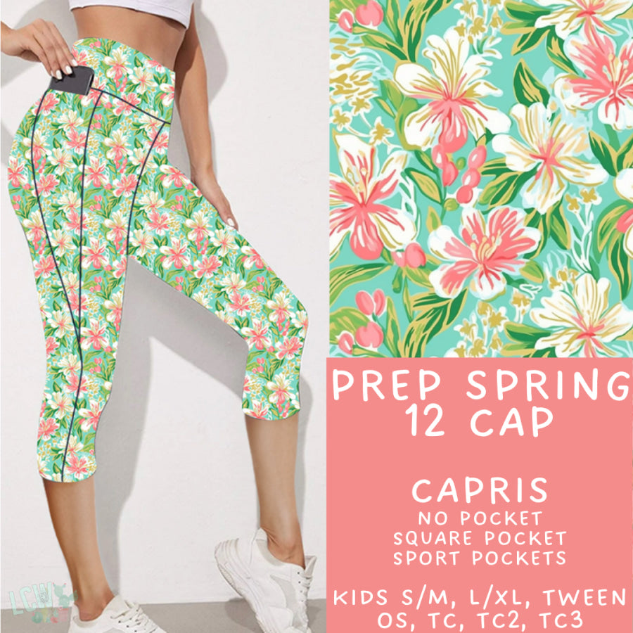 Preorder Custom Styles - Prep Spring 12 - Closes 27 Feb - ETA late May 2025 Leggings