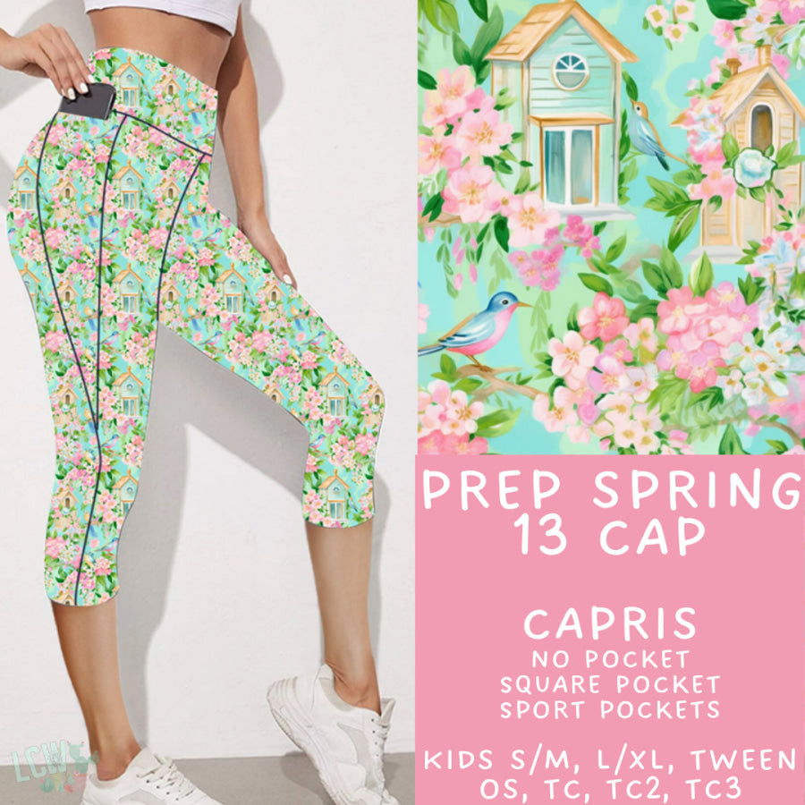 Preorder Custom Styles - Prep Spring 13 - Closes 27 Feb - ETA late May 2025 Leggings