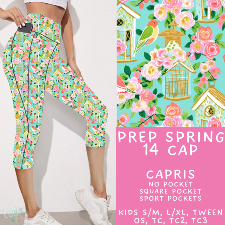 Preorder Custom Styles - Prep Spring 14 - Closes 27 Feb - ETA late May 2025 Leggings