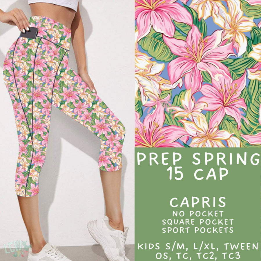 Preorder Custom Styles - Prep Spring 15 - Closes 27 Feb - ETA late May 2025 Leggings