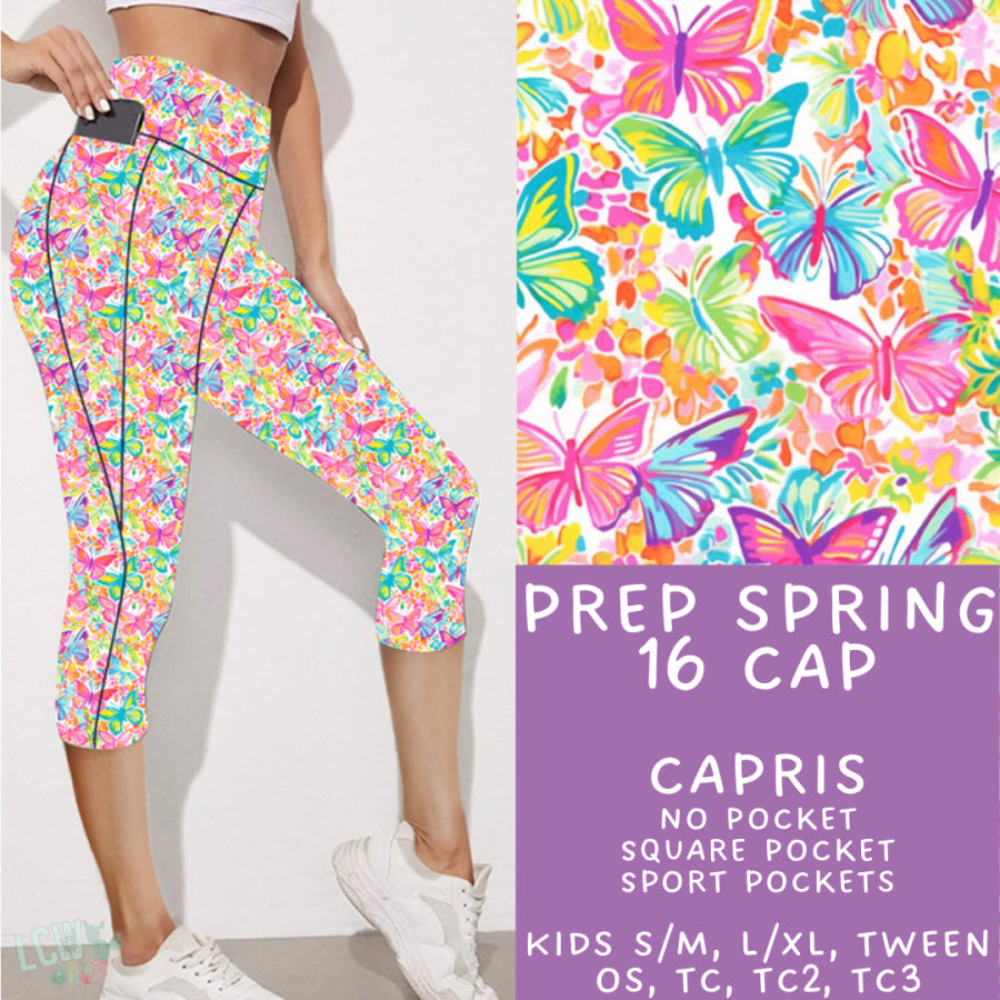 Preorder Custom Styles - Prep Spring 16 - Closes 27 Feb - ETA late May 2025 Leggings