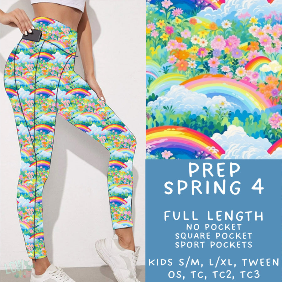 Preorder Custom Styles - Prep Spring 4 - Closes 27 Feb - ETA late May 2025 Leggings