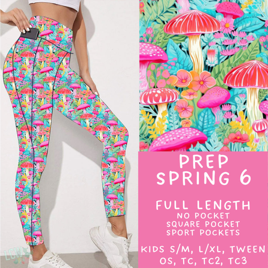 Preorder Custom Styles - Prep Spring 6 - Closes 27 Feb - ETA late May 2025 Leggings