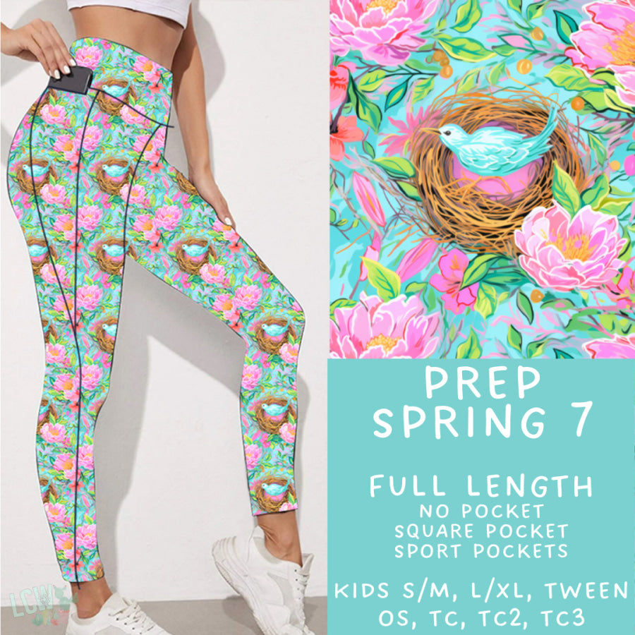 Preorder Custom Styles - Prep Spring 7 - Closes 27 Feb - ETA late May 2025 Leggings