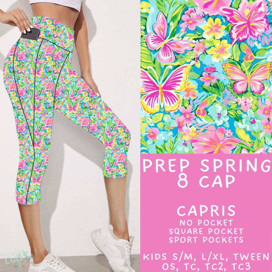 Preorder Custom Styles - Prep Spring 8 - Closes 27 Feb - ETA late May 2025 Leggings