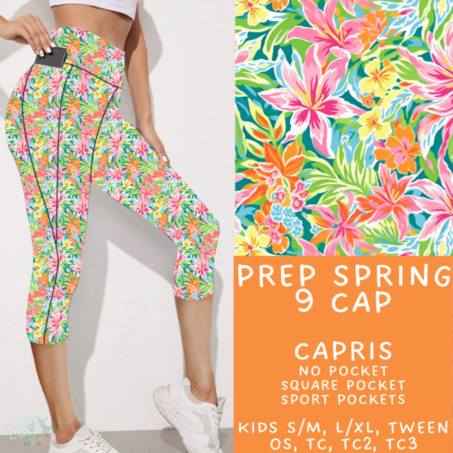 Preorder Custom Styles - Prep Spring 9 - Closes 27 Feb - ETA late May 2025 Leggings