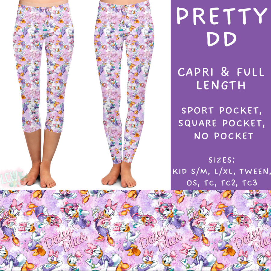 Preorder Custom Styles - Pretty DD - Closes 27 Jan - ETA late Apr 2025 Leggings