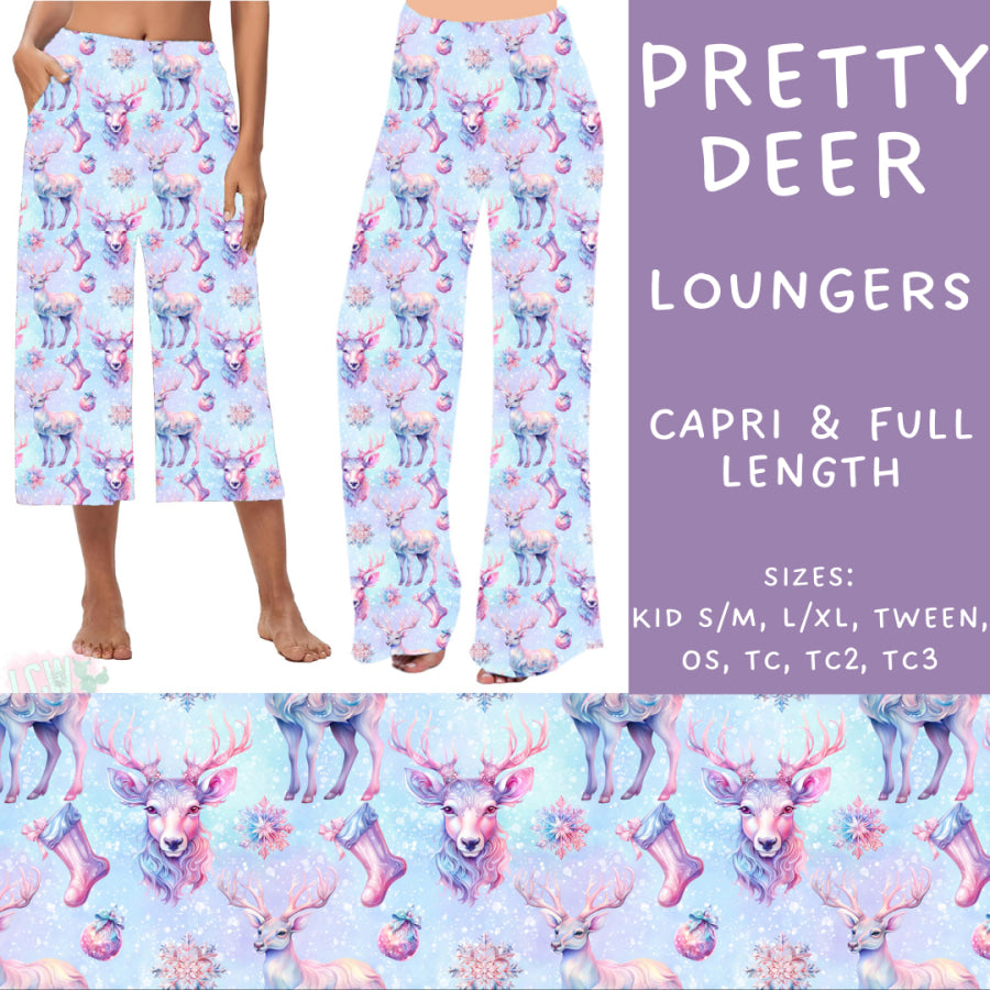 Preorder Custom Styles - Pretty Deer - Closes 22 Nov - ETA early Feb 2025 Leggings