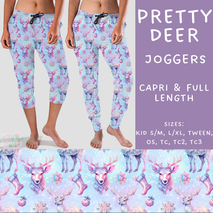 Preorder Custom Styles - Pretty Deer - Closes 22 Nov - ETA early Feb 2025 Leggings