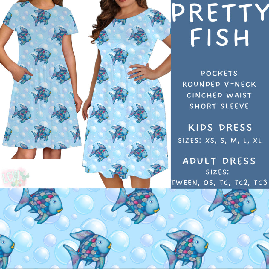 Preorder Custom Styles - Pretty Fish - Closes 21 Mar - ETA mid Jun 2025 Leggings