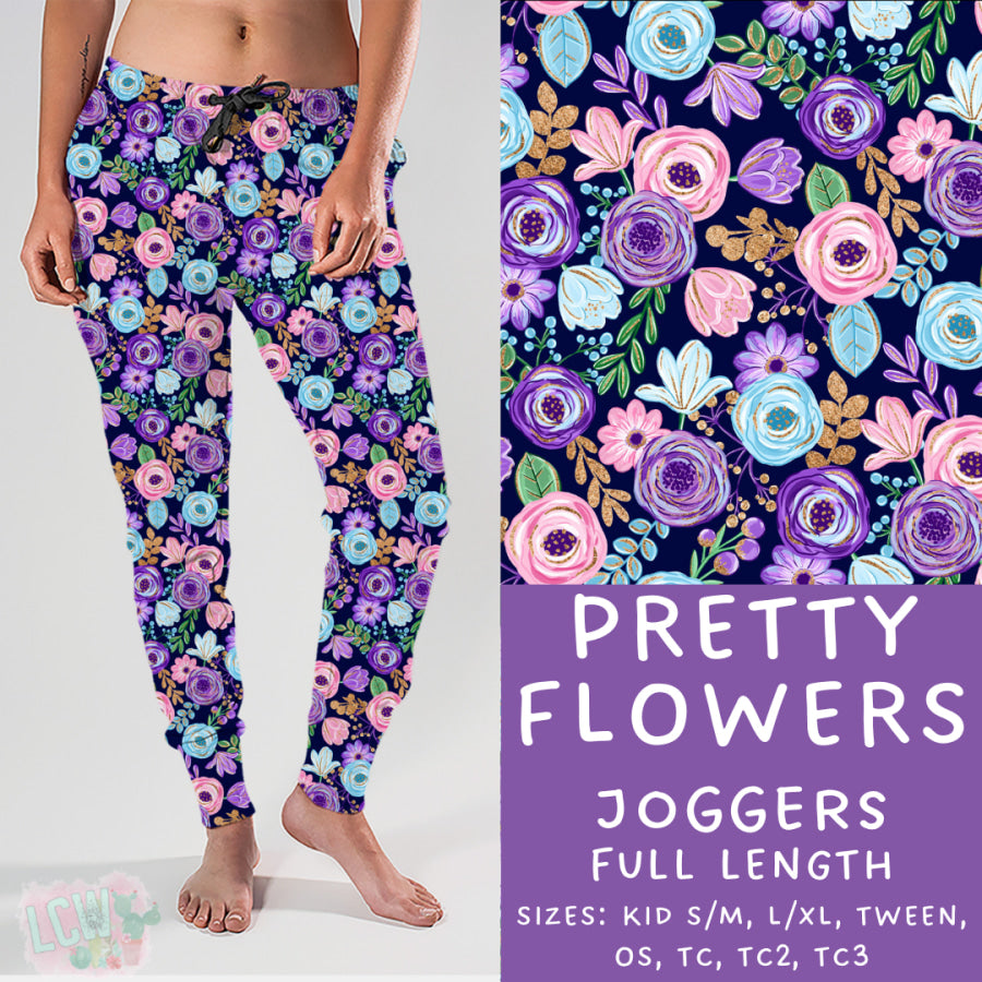 Preorder Custom Styles - Pretty Flowers - Closes 22 Jan - ETA late Apr 2025 Leggings