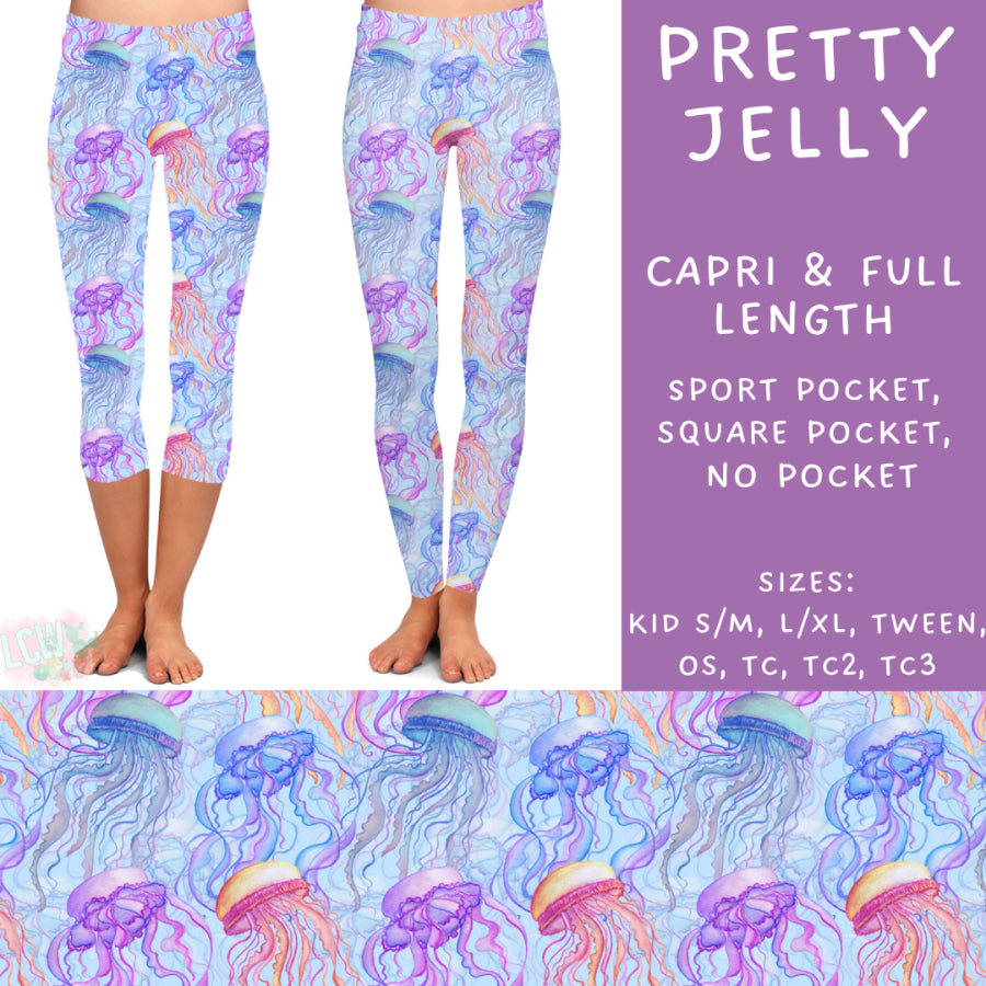 Preorder Custom Styles - Pretty Jelly - Closes 20 Mar - ETA mid Jun 2025 Leggings