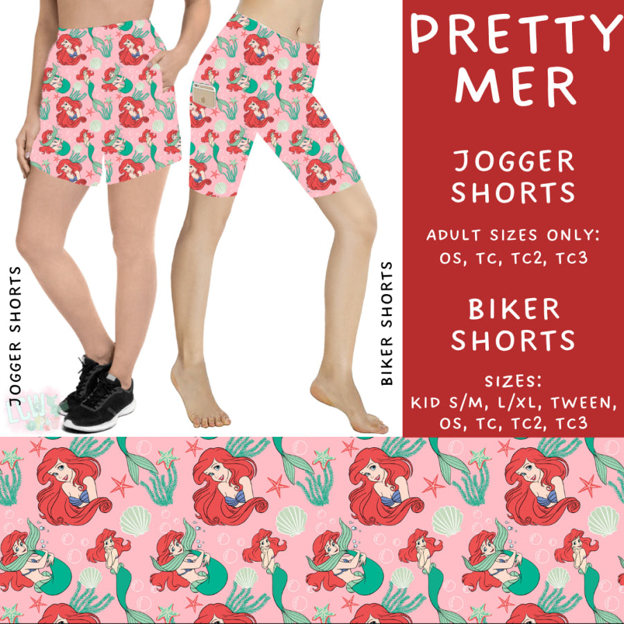 Preorder Custom Styles - Pretty Mer - Closes 18 Nov - ETA early Feb 2025 Leggings