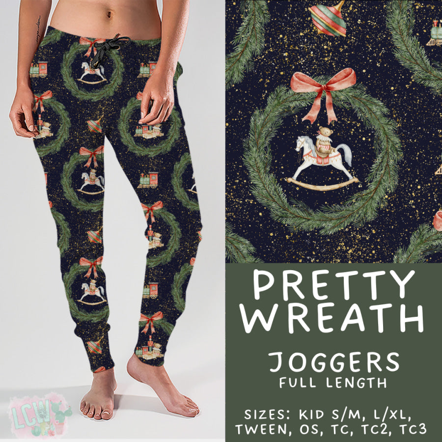 Preorder Custom Styles - Pretty Wreath - Closes 3 Oct - ETA late Dec 2025 Leggings