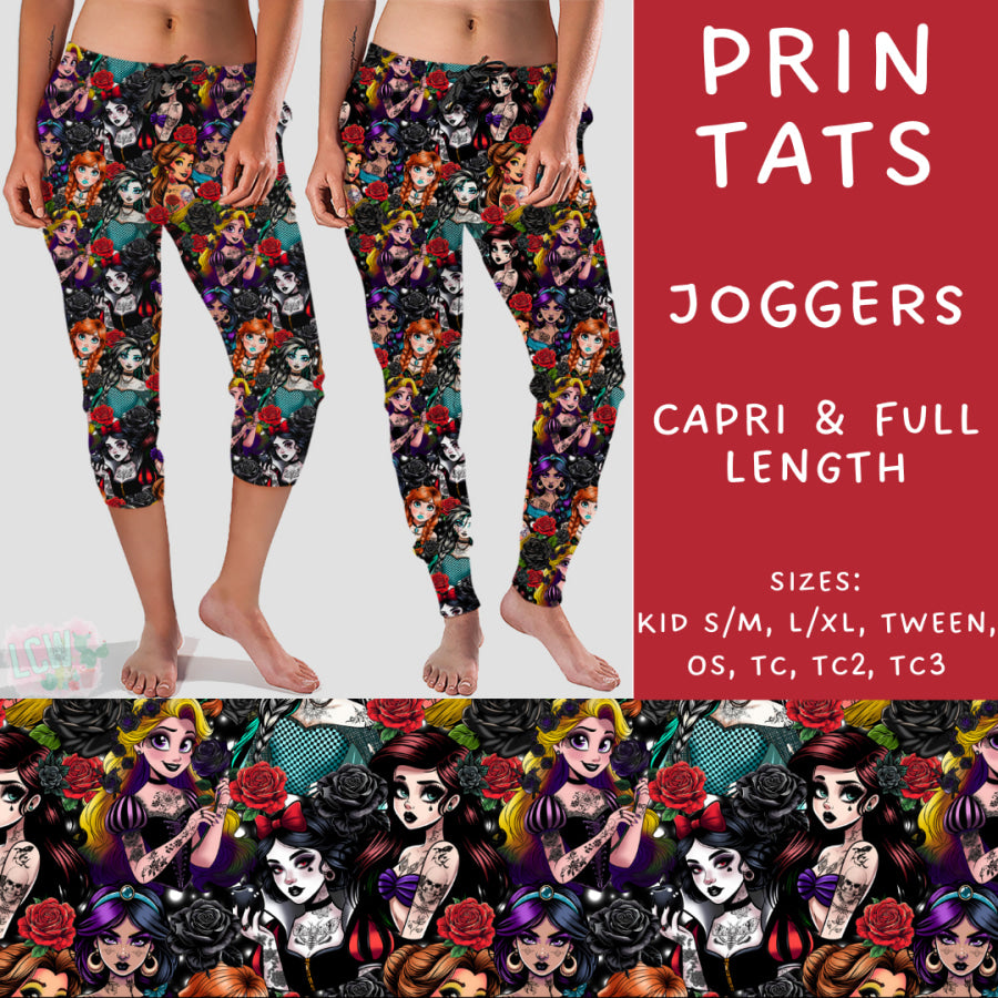 Preorder Custom Styles - Prin Tats - Closes 20 Jan - ETA late Apr 2025 Leggings