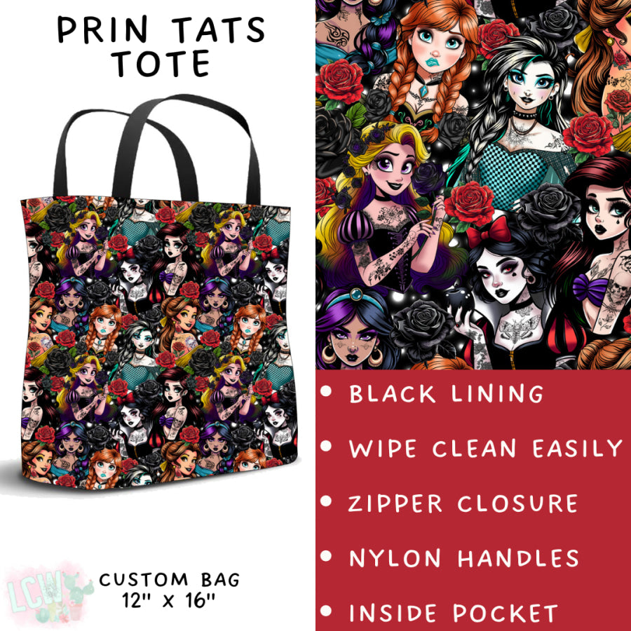 Preorder Custom Styles - Prin Tats - Closes 20 Jan - ETA late Apr 2025 Leggings