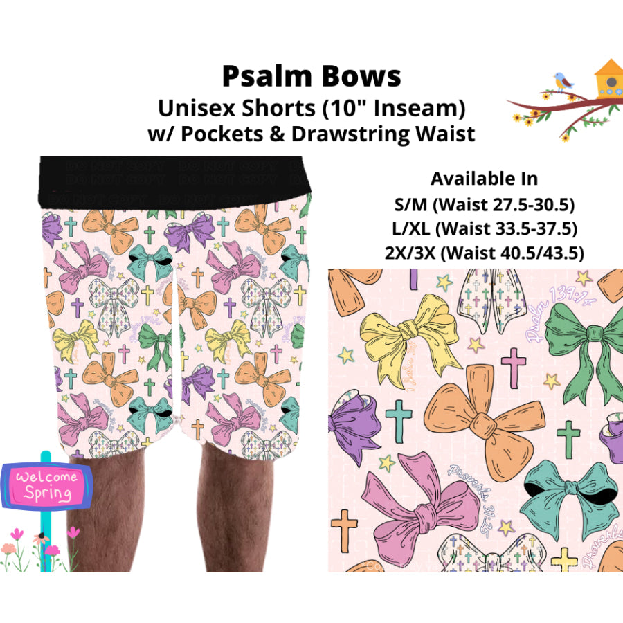 PREORDER Custom Styles - Psalm Bows - Closes 22 Jan - ETA late Apr 2025 Leggings