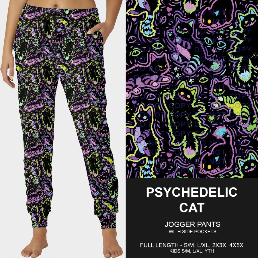 Preorder Custom Styles - Psychedelic Cat - Closes 23 Sep - ETA late Dec 2025 Loungewear