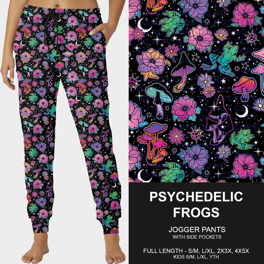 Preorder Custom Styles - Psychedelic Frogs - Closes 23 Sep - ETA late Dec 2025 Loungewear