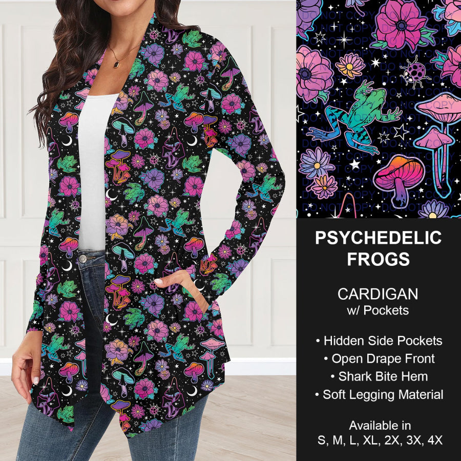 Preorder Custom Styles - Psychedelic Frogs - Closes 23 Sep - ETA late Dec 2025 Loungewear