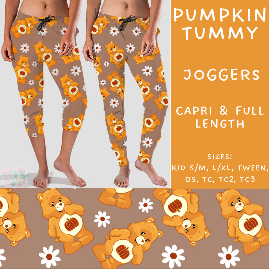 Preorder Custom Styles - Pumpkin Tummy - Closes 9 Oct - ETA late Dec 2024 Leggings