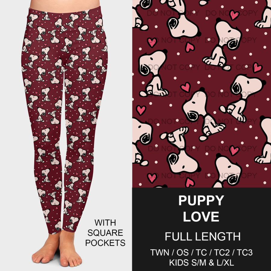 PREORDER Custom Styles - Puppy Love - Closes 26 Nov - ETA early Feb 2025 Loungewear