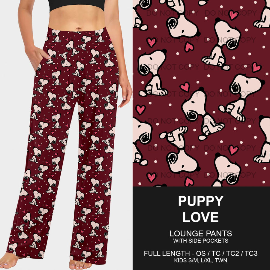 PREORDER Custom Styles - Puppy Love - Closes 26 Nov - ETA early Feb 2025 Loungewear