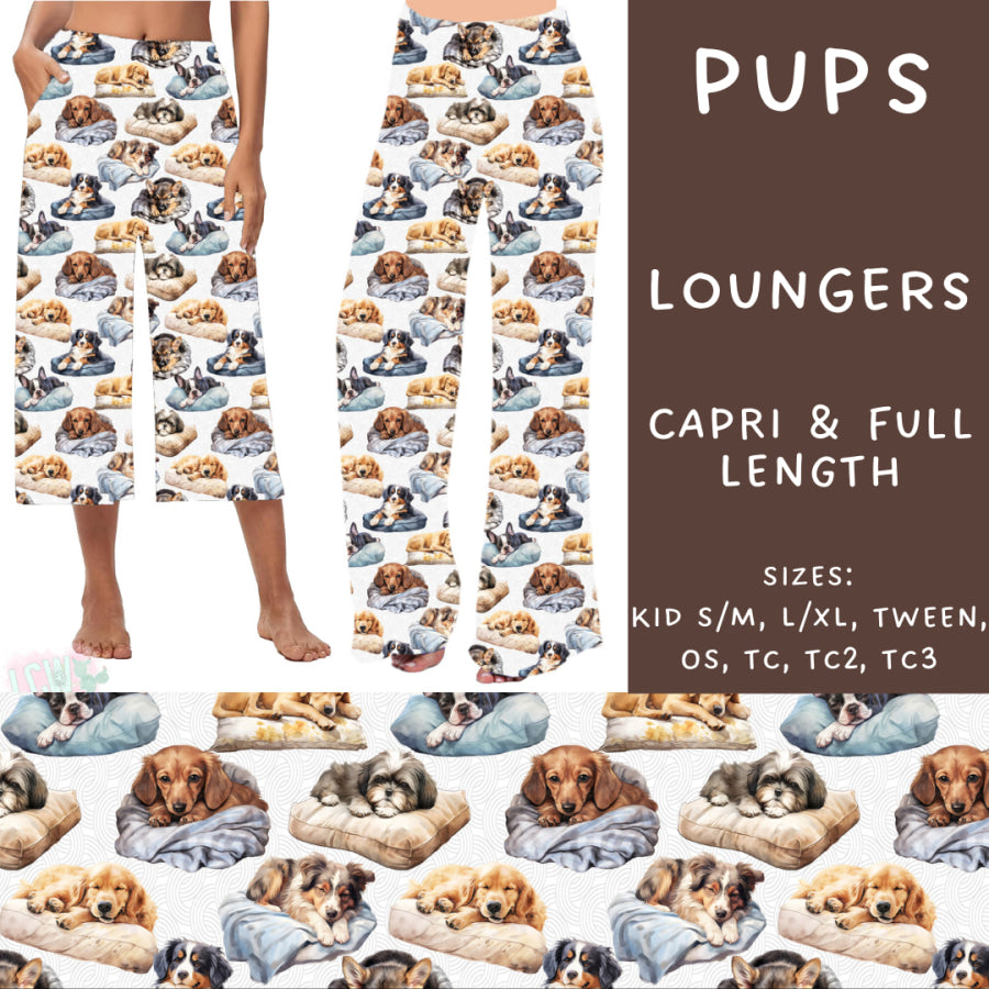 Preorder Custom Styles - Pups - Closes 13 Nov - ETA late Jan 2025 Leggings