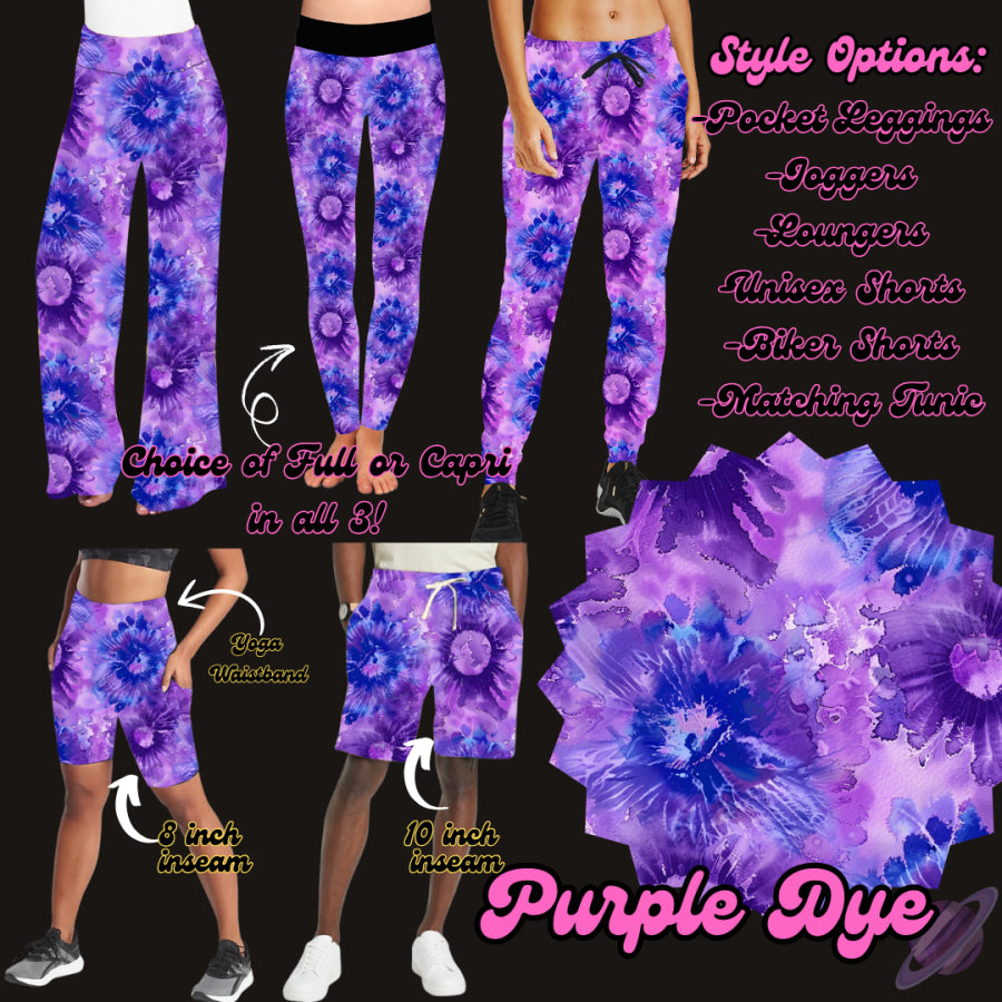 Preorder Custom Styles - Purple Dye - Closes 23 Mar - ETA late Jun 2025 Streetwear