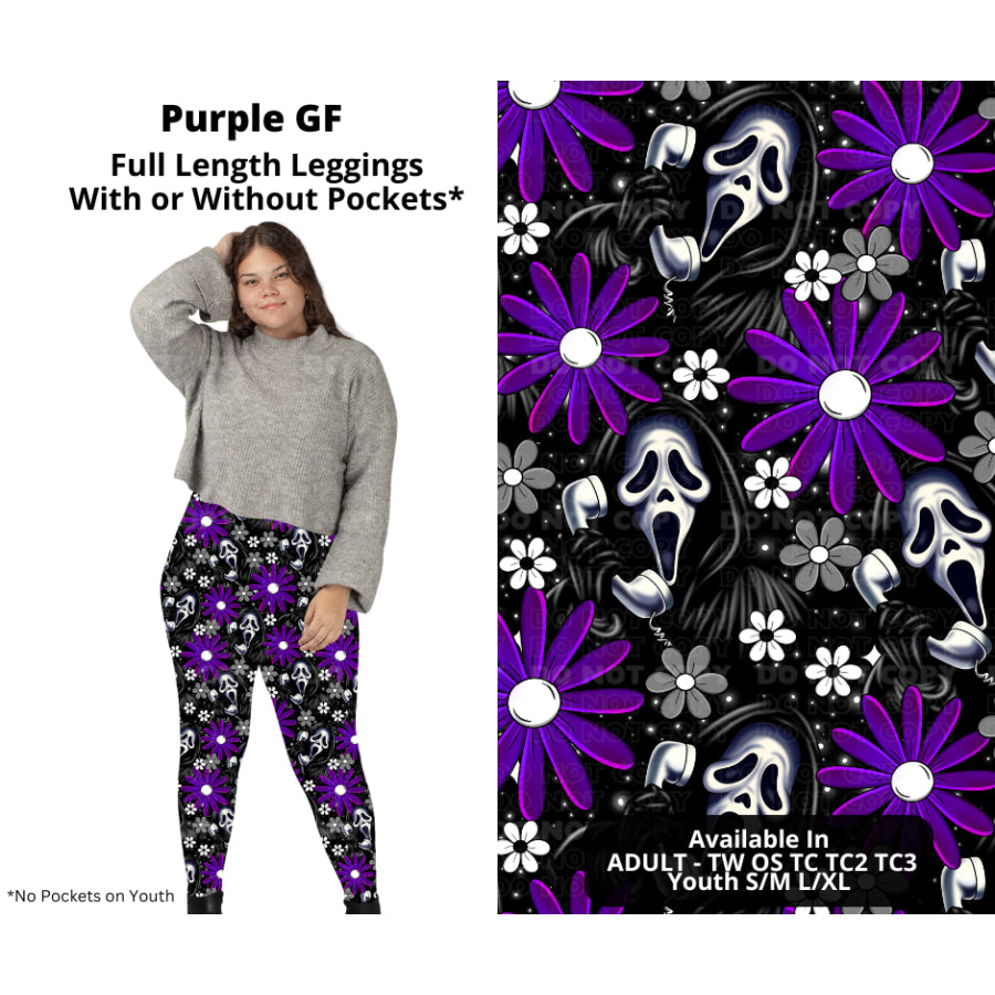 PREORDER Custom Styles - Purple GF - Closes 21 Nov - ETA late Feb 2025 Leggings