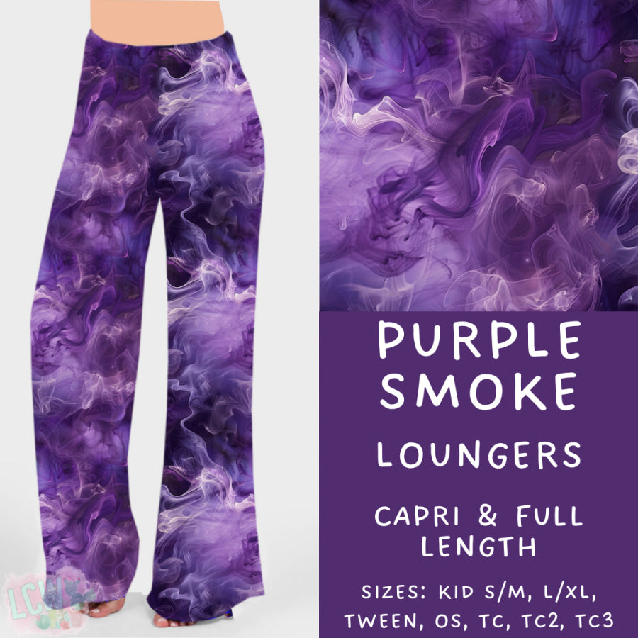 Preorder Custom Styles - Purple Smoke - Closes 20 Feb - ETA mid May 2025 Leggings