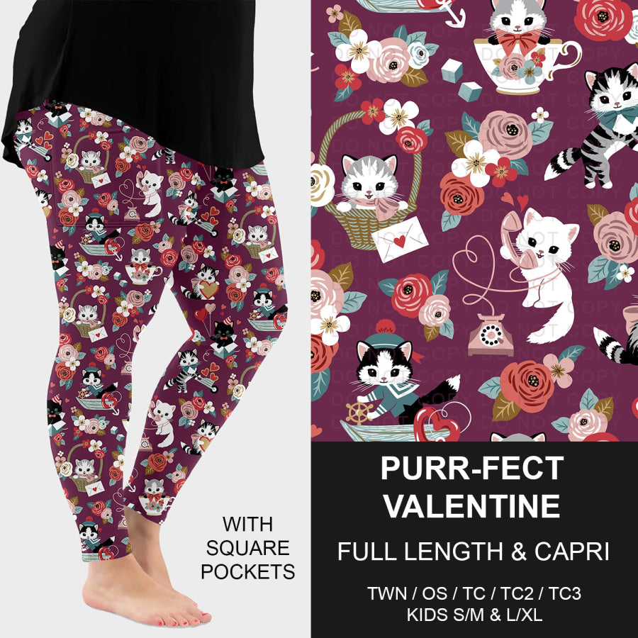 Preorder Custom Styles - Purr-fect Valentine - Closes 2 Dec - ETA early Mar 2026 Loungewear