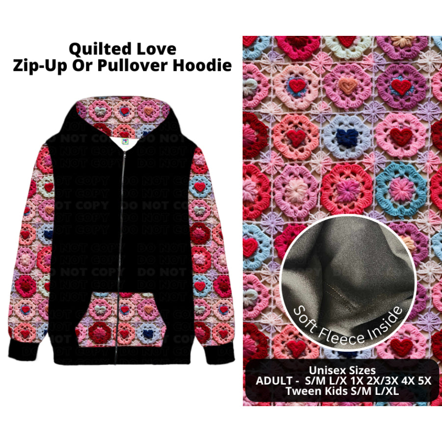 PREORDER Custom Styles - Quilted Love - Closes 28 Nov - ETA late Feb 2025 Leggings