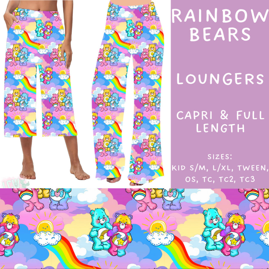 Preorder Custom Styles - Rainbow Bears - Closes 2 Dec - ETA late Feb 2025 Leggings