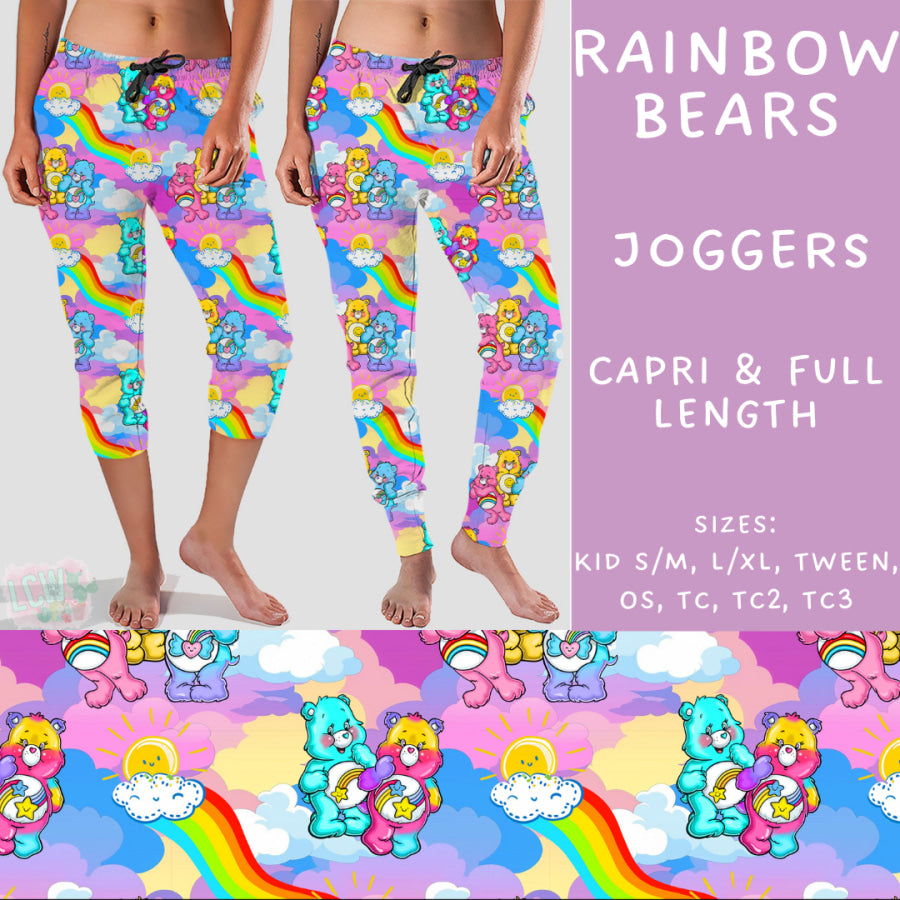 Preorder Custom Styles - Rainbow Bears - Closes 2 Dec - ETA late Feb 2025 Leggings