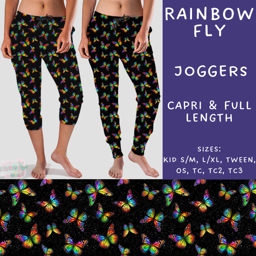 Preorder Custom Styles - Rainbow Fly - Closes 23 Sep - ETA early Dec 2024 Leggings