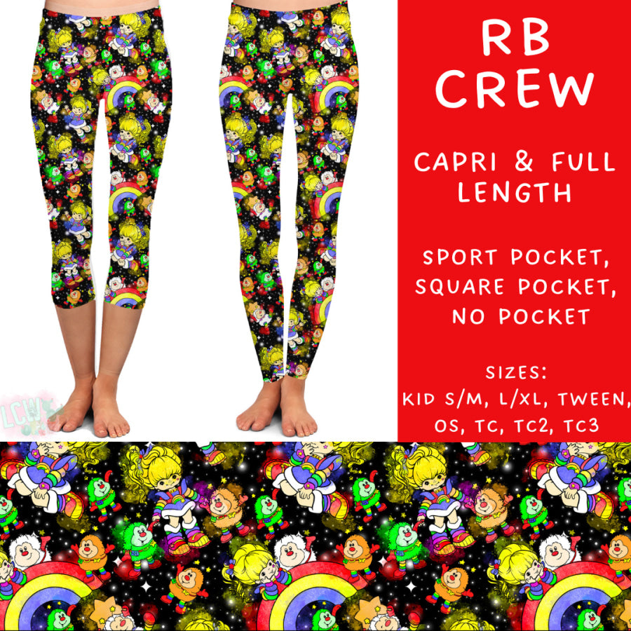 Preorder Custom Styles - RB Crew - Closes 11 Oct - ETA late Dec 2024 Leggings