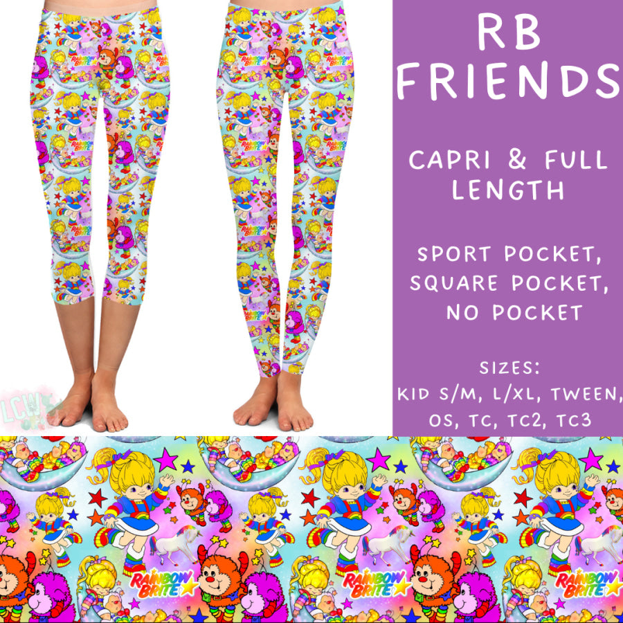 Preorder Custom Styles - RB Friends - Closes 2 Dec - ETA late Feb 2025 Leggings