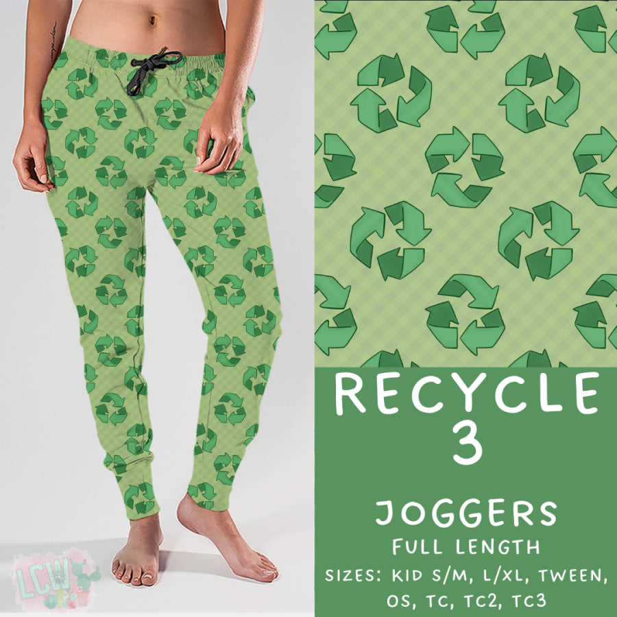 Preorder Custom Styles - Recycle 3 - Closes 24 Feb - ETA mid May 2025 Leggings