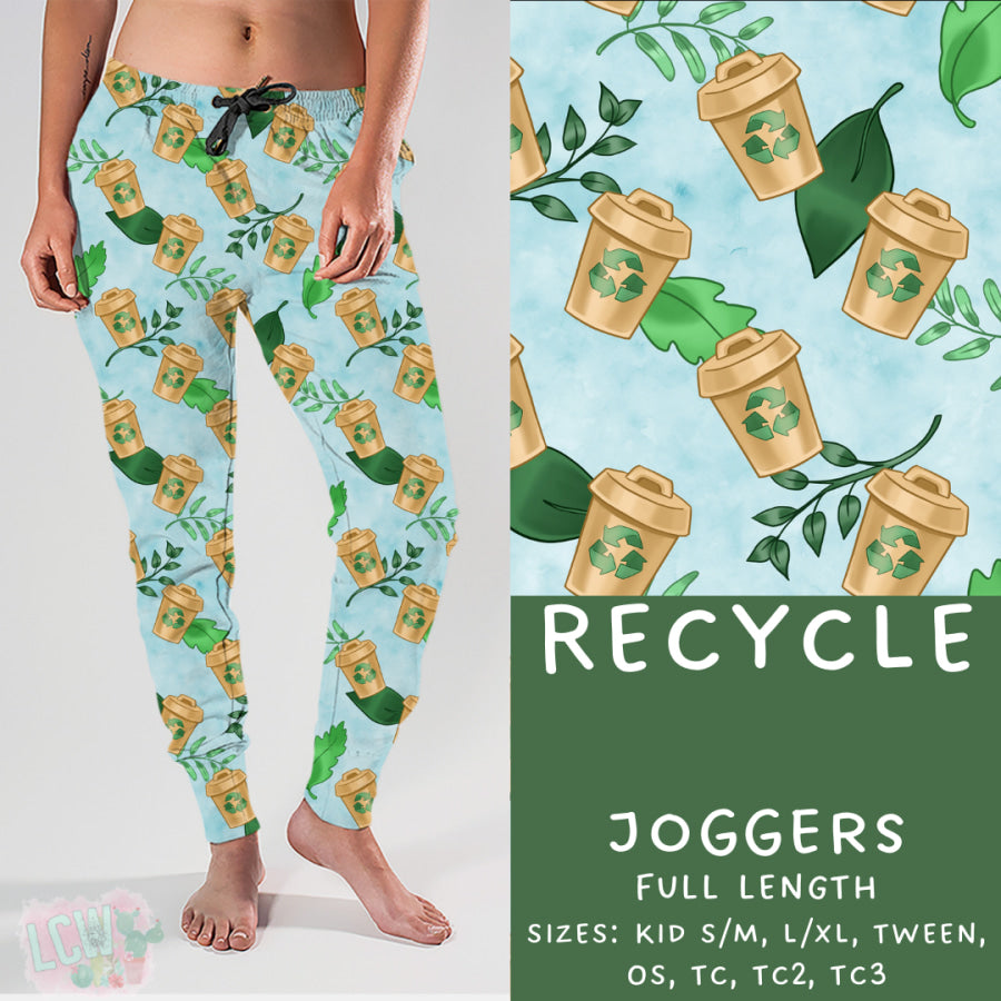 Preorder Custom Styles - Recycle - Closes 24 Feb - ETA mid May 2025 Leggings