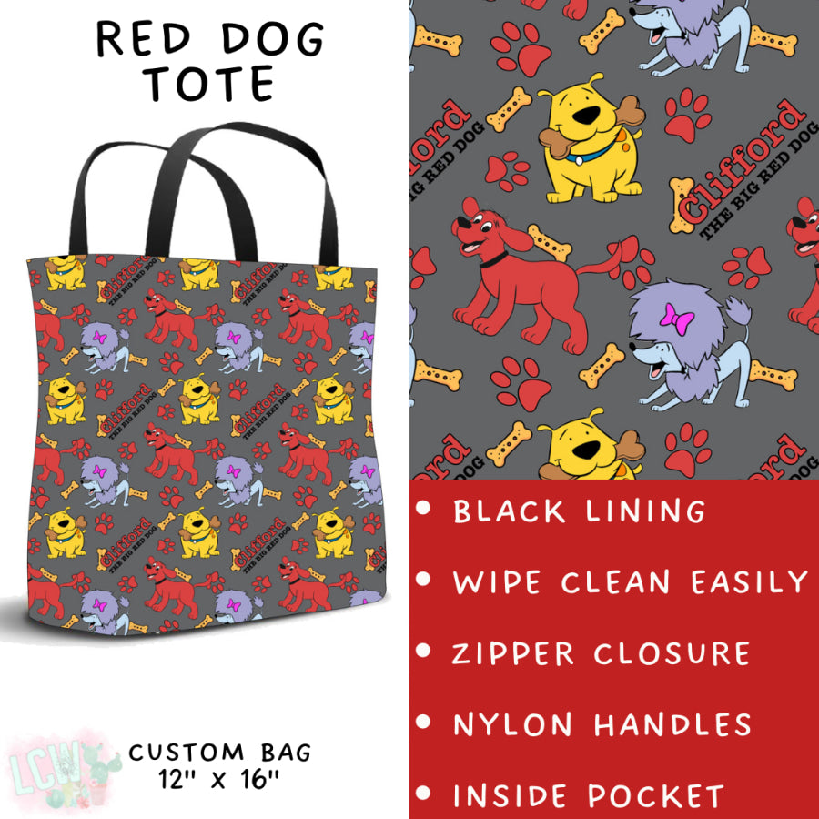 Preorder Custom Styles - Red Dog - Closes 17 Jan - ETA late Apr 2025 Leggings