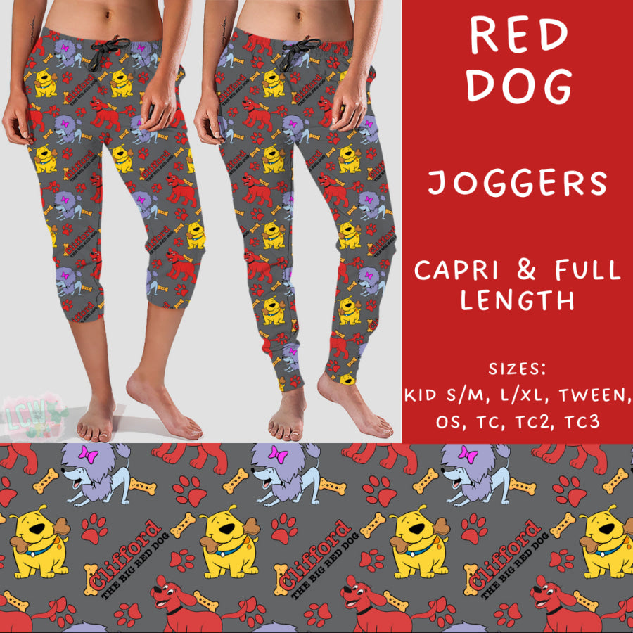 Preorder Custom Styles - Red Dog - Closes 17 Jan - ETA late Apr 2025 Leggings