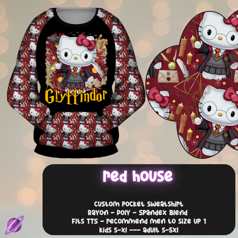 Preorder Custom Styles - Red House - Closes 17 Nov - ETA mid Feb 2025 Streetwear