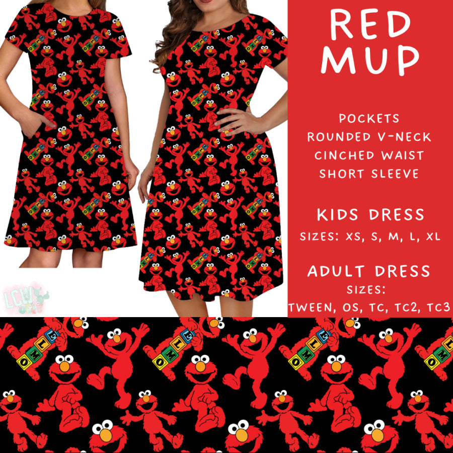 Preorder Custom Styles Red Mup Closes 11 Sep ETA late Nov 2025 Leggings