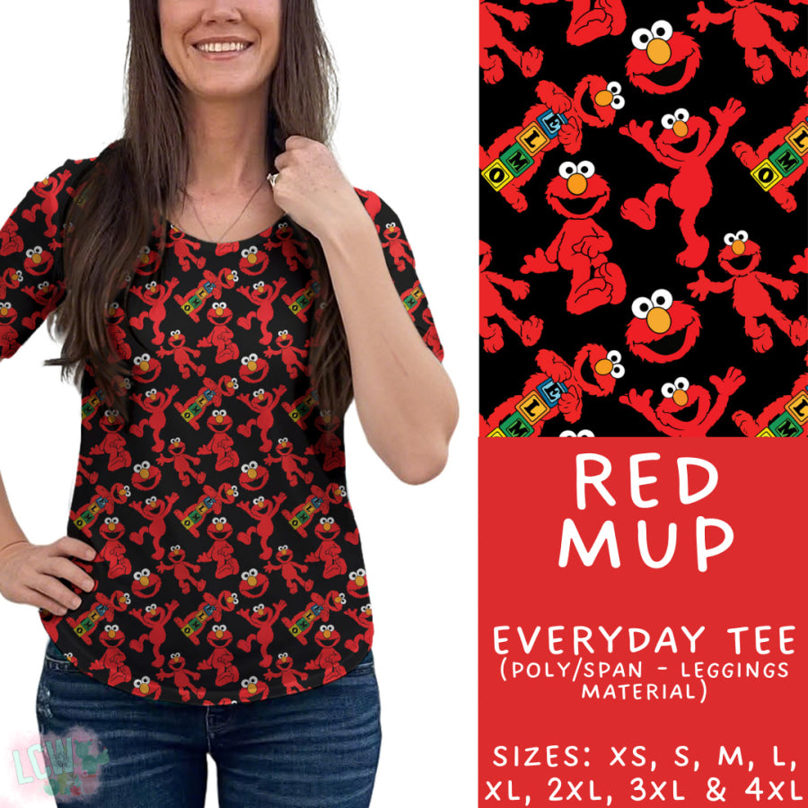 Preorder Custom Styles Red Mup Closes 11 Sep ETA late Nov 2025 Leggings