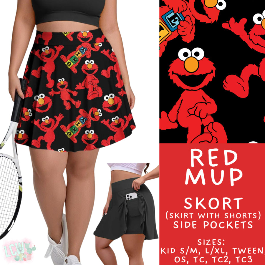 Preorder Custom Styles Red Mup Closes 11 Sep ETA late Nov 2025 Leggings