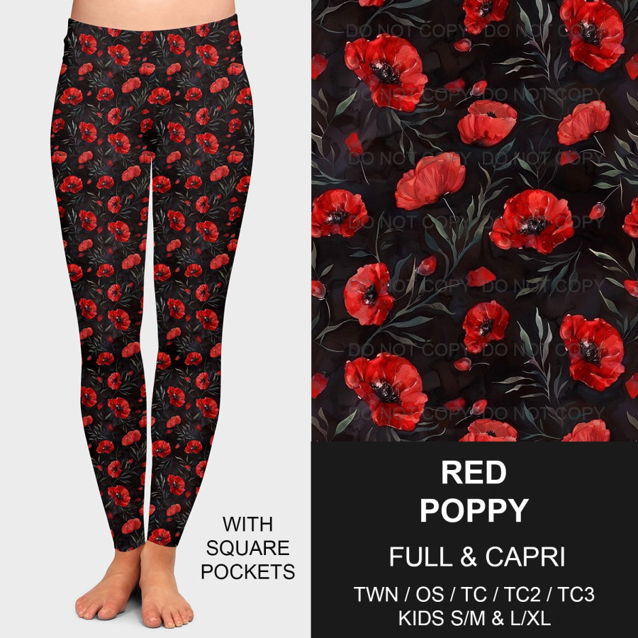 PREORDER Custom Styles - Red Poppy - Closes 21 Jan - ETA late Apr 2025 Loungewear